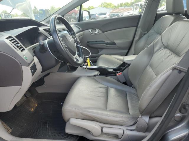 19XFB2F9XCE030401 - 2012 HONDA CIVIC EXL 灰色 照片 7