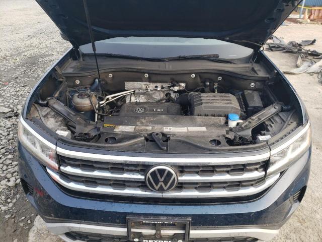 1V2GC2CA6LC203577 - 2020 VOLKSWAGEN ATLAS CROS S BLUE photo 12