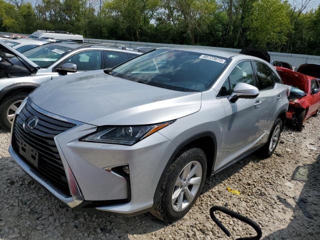 2T2BZMCA7HC097933 - 2017 LEXUS RX 350 BASE SILVER photo 1