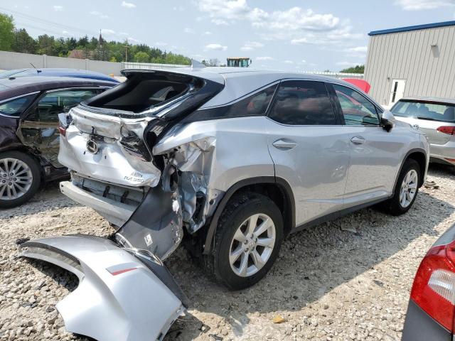 2T2BZMCA7HC097933 - 2017 LEXUS RX 350 BASE SILVER photo 3