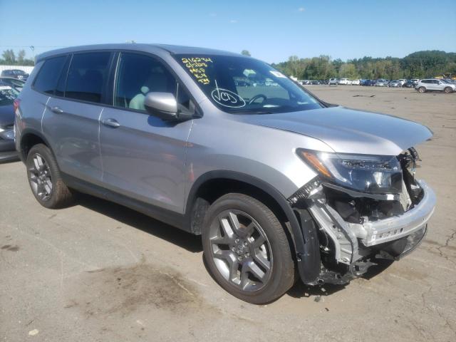 5FNYF8H50NB013064 - 2022 HONDA PASSPORT EXL SILVER photo 4