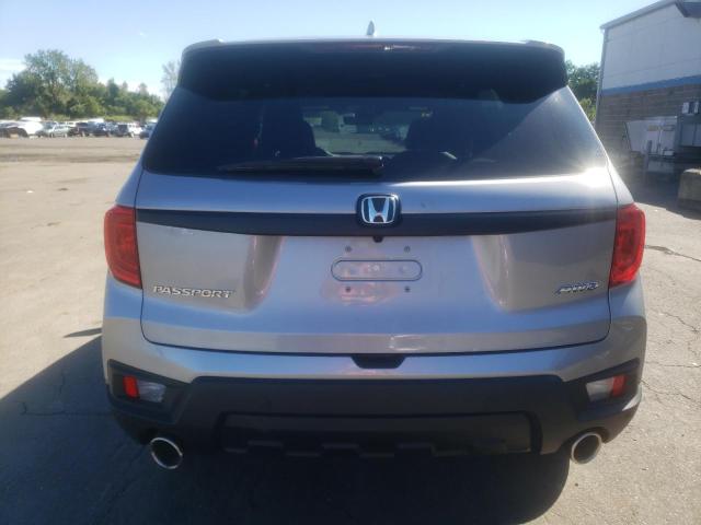 5FNYF8H50NB013064 - 2022 HONDA PASSPORT EXL SILVER photo 6