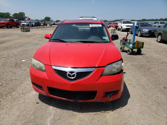 JM1BK32F971716387 - 2007 MAZDA 3 I RED photo 5