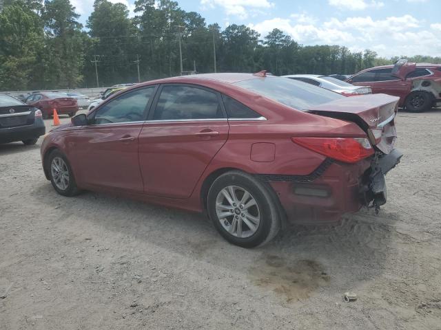 5NPEB4AC3DH749884 - 2013 HYUNDAI SONATA GLS RED photo 2