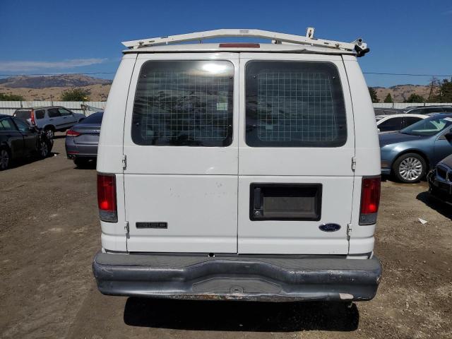 1FTNE14W27DA48338 - 2007 FORD ECONOLINE E150 VAN WHITE photo 6