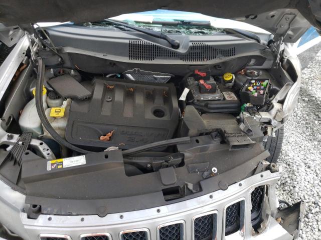 1C4NJCBB5ED856655 - 2014 JEEP COMPASS SPORT SILVER photo 12