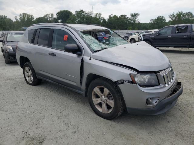 1C4NJCBB5ED856655 - 2014 JEEP COMPASS SPORT SILVER photo 4