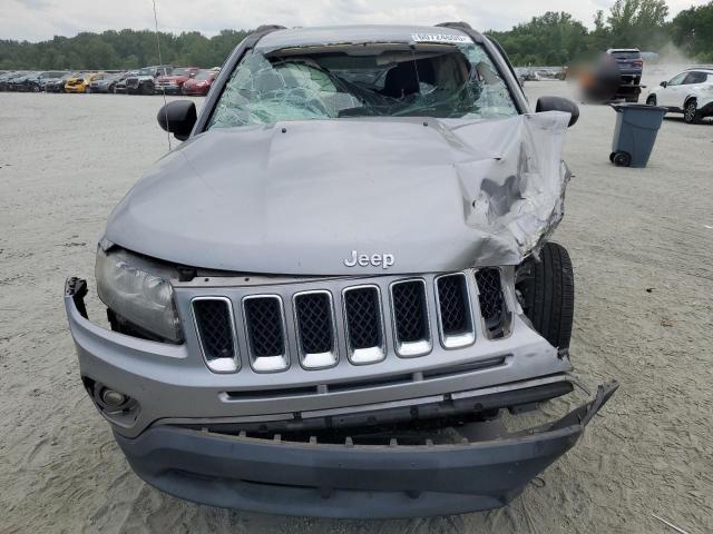 1C4NJCBB5ED856655 - 2014 JEEP COMPASS SPORT SILVER photo 5