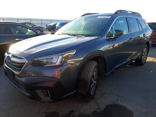 4S4BTACC0N3164345 - 2022 SUBARU OUTBACK PREMIUM GRAY photo 2