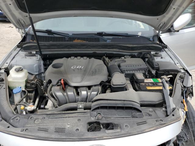 5XXGN4A75DG171608 - 2013 KIA OPTIMA EX SILVER photo 11