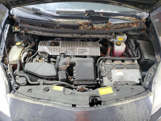 JTDKN3DU6A0024118 - 2010 TOYOTA PRIUS ნაცრისფერი ფოტო 11