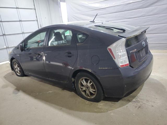 JTDKN3DU6A0024118 - 2010 TOYOTA PRIUS ნაცრისფერი ფოტო 2