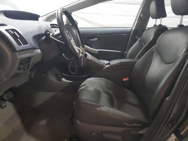 JTDKN3DU6A0024118 - 2010 TOYOTA PRIUS ნაცრისფერი ფოტო 7