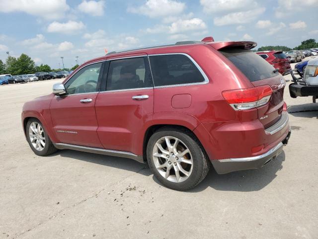 1C4RJFJT1EC100405 - 2014 JEEP GRAND CHER SUMMIT BURGUNDY photo 2
