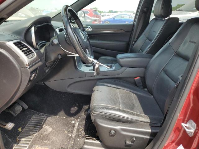 1C4RJFJT1EC100405 - 2014 JEEP GRAND CHER SUMMIT BURGUNDY photo 7