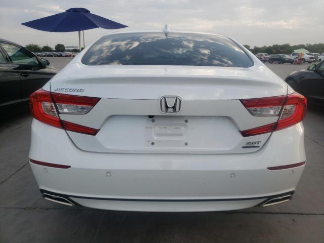 1HGCV2F9XMA009015 - 2021 HONDA ACCORD TOURING WHITE photo 6