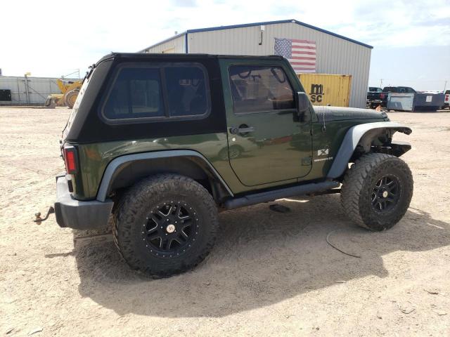 1J8FA24158L526231 - 2008 JEEP WRANGLER X GREEN photo 3