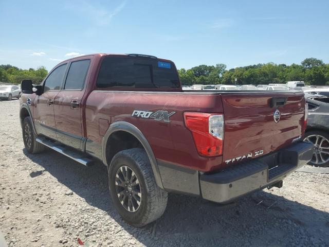 1N6BA1F48HN516706 - 2017 NISSAN TITAN XD SL RED photo 2