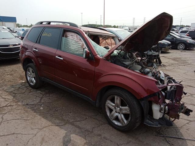 JF2SH64699H767753 - 2009 SUBARU FORESTER 2.5X LIMITED BURGUNDY photo 4