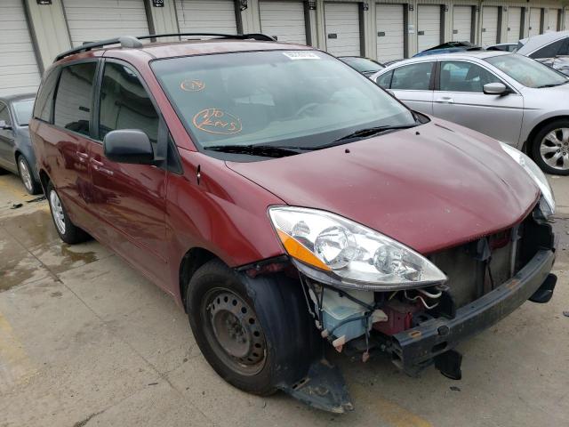 5TDZK23C37S070702 - 2007 TOYOTA SIENNA CE BURGUNDY photo 4