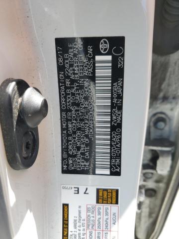 JTDKARFP0H3045934 - 2017 TOYOTA PRIUS PRIM თეთრი ფოტო 12