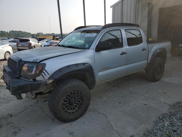 3TMJU62N07M046892 - 2007 TOYOTA TACOMA DOUBLE CAB PRERUNNER SILVER photo 1