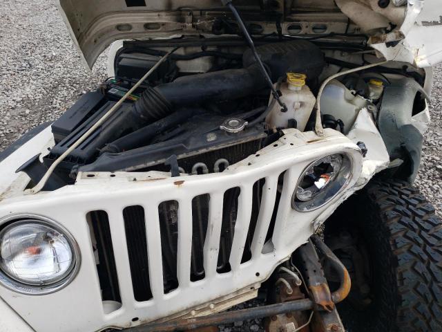 1J4FY29P4VP463475 - 1997 JEEP WRANGLER / SE WHITE photo 11