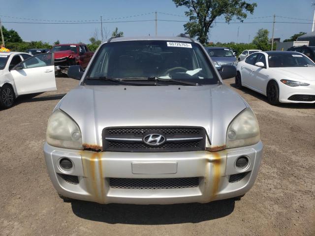 KM8JM12B96U471526 - 2006 HYUNDAI TUCSON GL SILVER photo 5