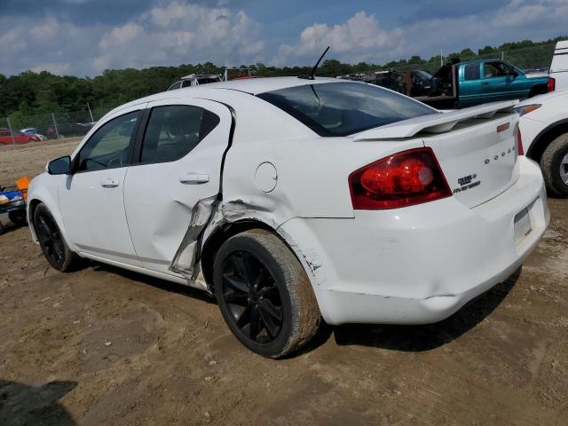 1C3CDZCB4DN683062 - 2013 DODGE AVENGER SXT WHITE photo 2