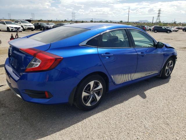 19XFC2F60LE002464 - 2020 HONDA CIVIC LX BLUE photo 3