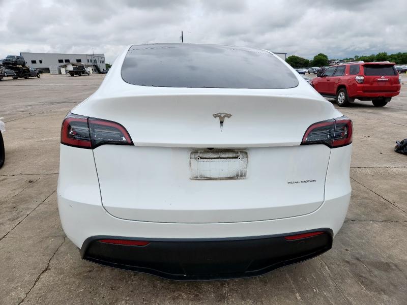 7SAYGAEE6PF802463 - 2023 TESLA MODEL Y WHITE photo 6