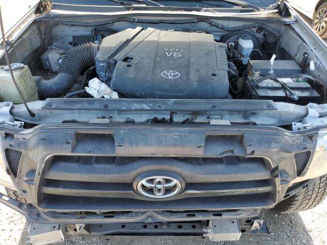5TEJU62N35Z121200 - 2005 TOYOTA TACOMA DOUBLE CAB PRERUNNER SILVER photo 11