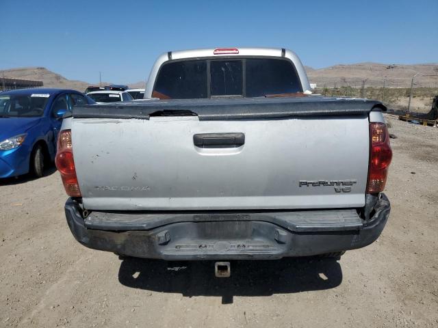 5TEJU62N35Z121200 - 2005 TOYOTA TACOMA DOUBLE CAB PRERUNNER SILVER photo 6
