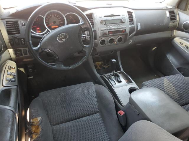 5TEJU62N35Z121200 - 2005 TOYOTA TACOMA DOUBLE CAB PRERUNNER SILVER photo 8