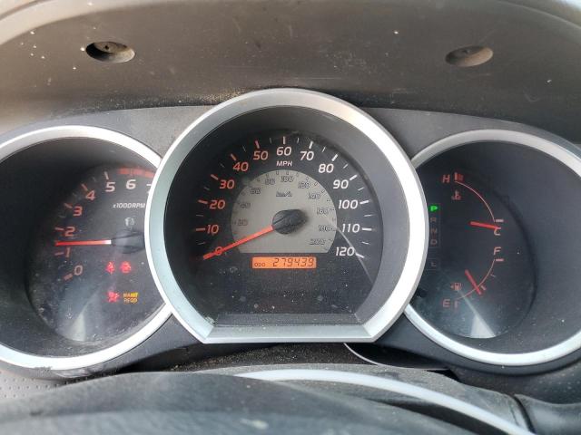 5TEJU62N35Z121200 - 2005 TOYOTA TACOMA DOUBLE CAB PRERUNNER SILVER photo 9