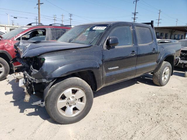 5TEJU62NX7Z415695 - 2007 TOYOTA TACOMA DOUBLE CAB PRERUNNER BLACK photo 1