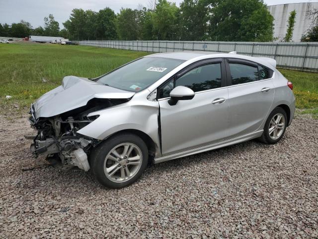 3G1BE6SMXHS593439 - 2017 CHEVROLET CRUZE LT SILVER photo 1