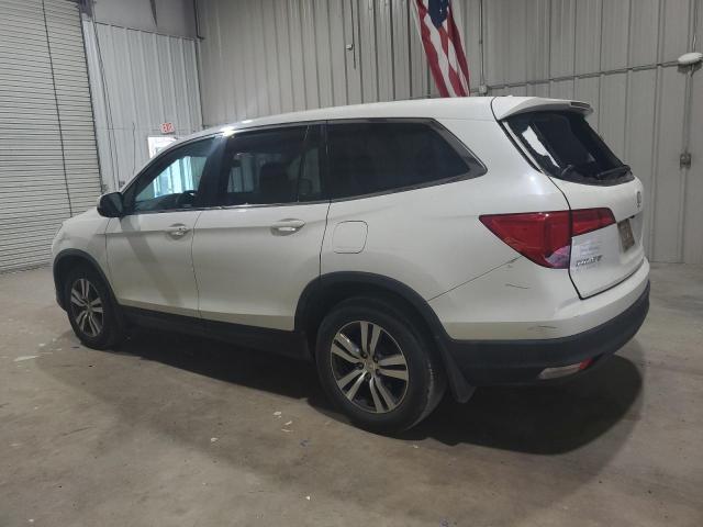 5FNYF5H56JB026605 - 2018 HONDA PILOT EXL WHITE photo 2