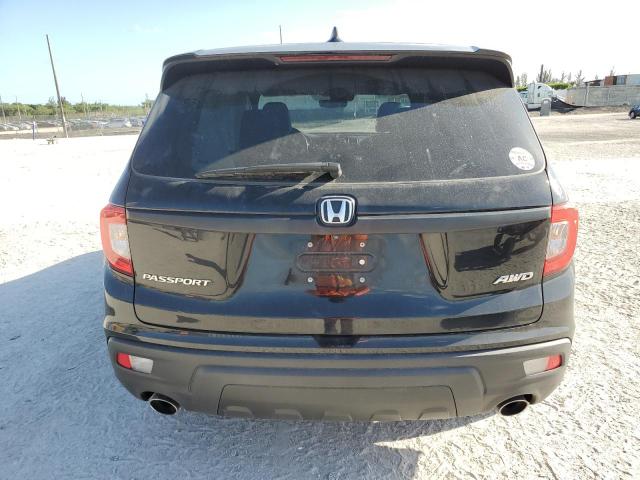 5FNYF8H5XKB013052 - 2019 HONDA PASSPORT EXL أسود صورة 6