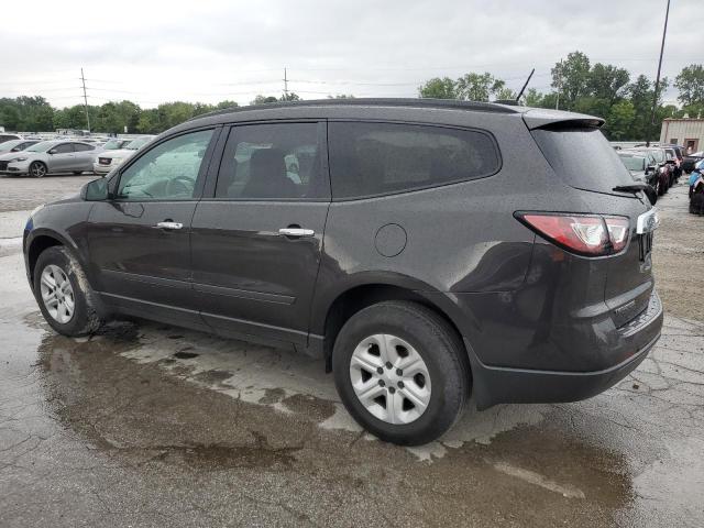 1GNKRFED8HJ154661 - 2017 CHEVROLET TRAVERSE LS CHARCOAL photo 2