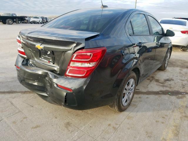 1G1JB5SH9H4123131 - 2017 CHEVROLET SONIC LS  photo 4