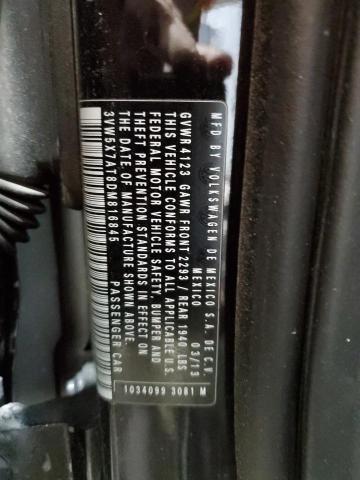 3VW5X7AT8DM816845 - 2013 VOLKSWAGEN BEETLE შავი ფოტო 12