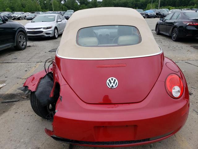 3VWRW3AL3AM008069 - 2010 VOLKSWAGEN NEW BEETLE RED photo 6