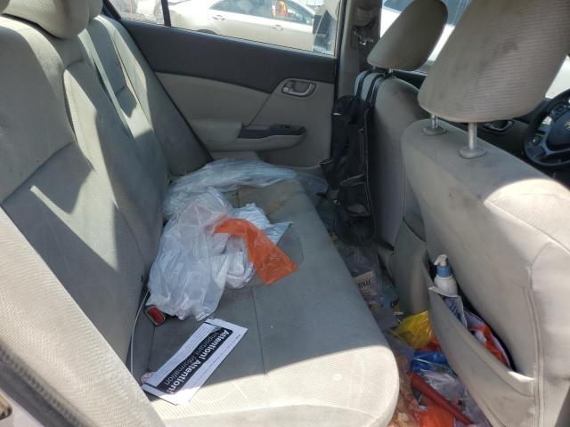 2HGFB2F5XCH580913 - 2012 HONDA CIVIC LX 银色 照片 10