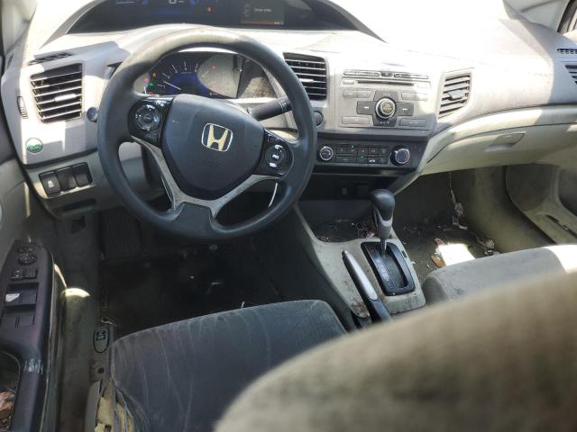 2HGFB2F5XCH580913 - 2012 HONDA CIVIC LX 银色 照片 8