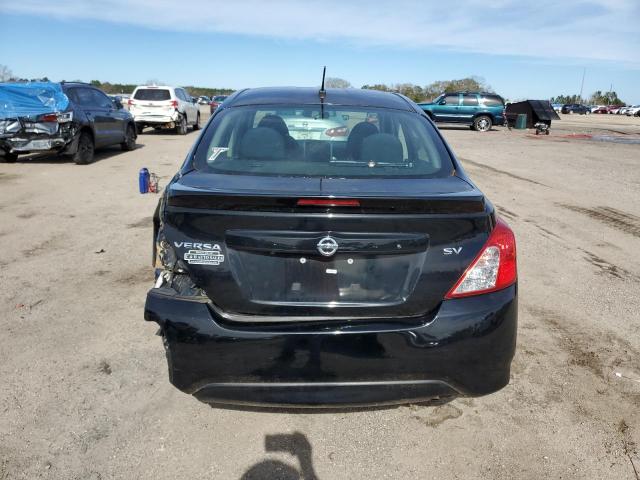 3N1CN7AP8KL863768 - 2019 NISSAN VERSA S BLACK photo 6