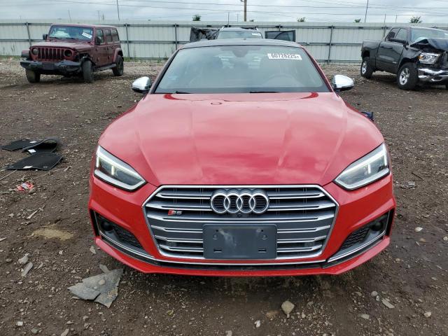 WAUC4CF51JA090631 - 2018 AUDI S5 PRESTIGE RED photo 5