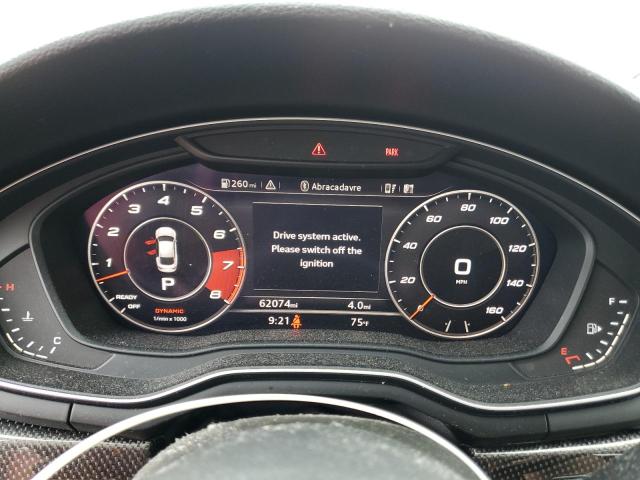 WAUC4CF51JA090631 - 2018 AUDI S5 PRESTIGE RED photo 9