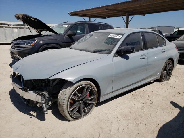 3MW49FF09P8C95033 - 2023 BMW M340XI BLUE photo 1