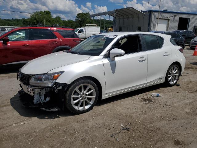 JTHKD5BH7D2159751 - 2013 LEXUS CT 200 WHITE photo 1